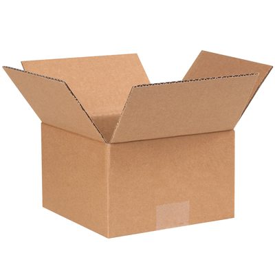 774.jpg An open MH-USA 7 x 7 x 4 corrugated box with flaps extended outward rests against a plain white background. This empty box, sold in bundles of 25, is ideal for your packing needs.