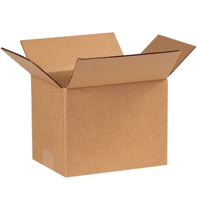 866.jpg A MH-USA 8 x 6 x 6 corrugated box with open flaps stands against a white background, highlighting its practical design (25/Bundle).