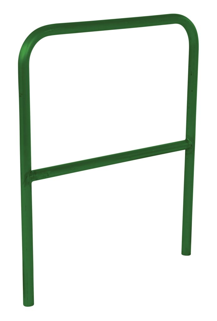 Aluminum Pipe Safety Railing 36In L-Green