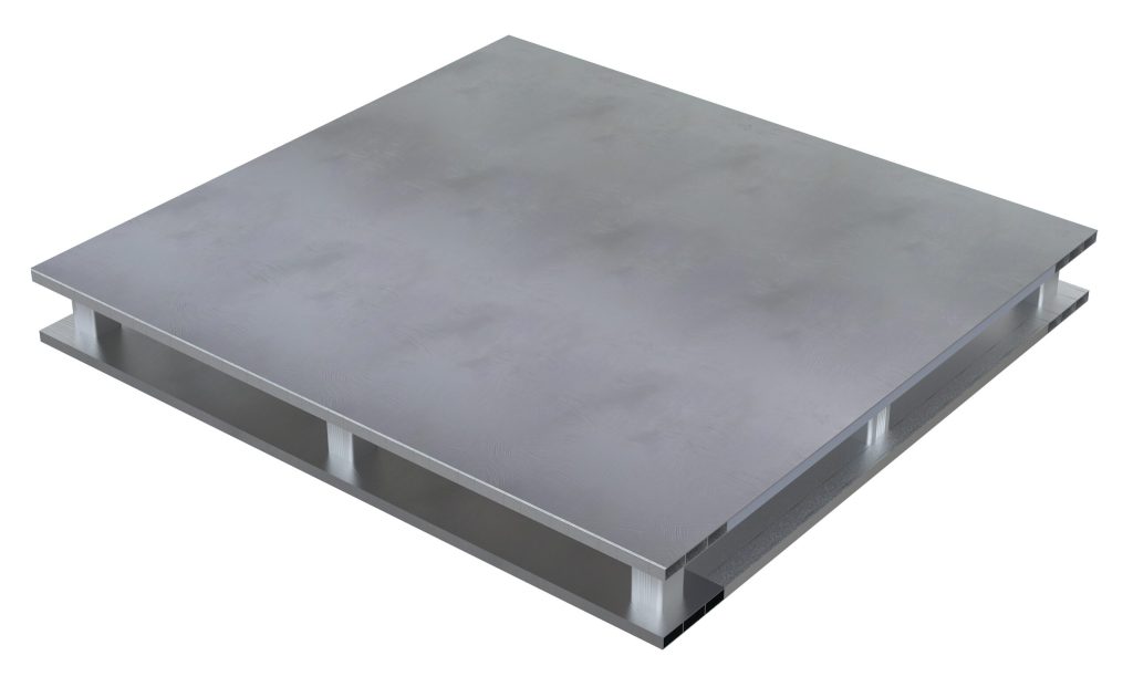 Half Pallet Solid Top 4Way