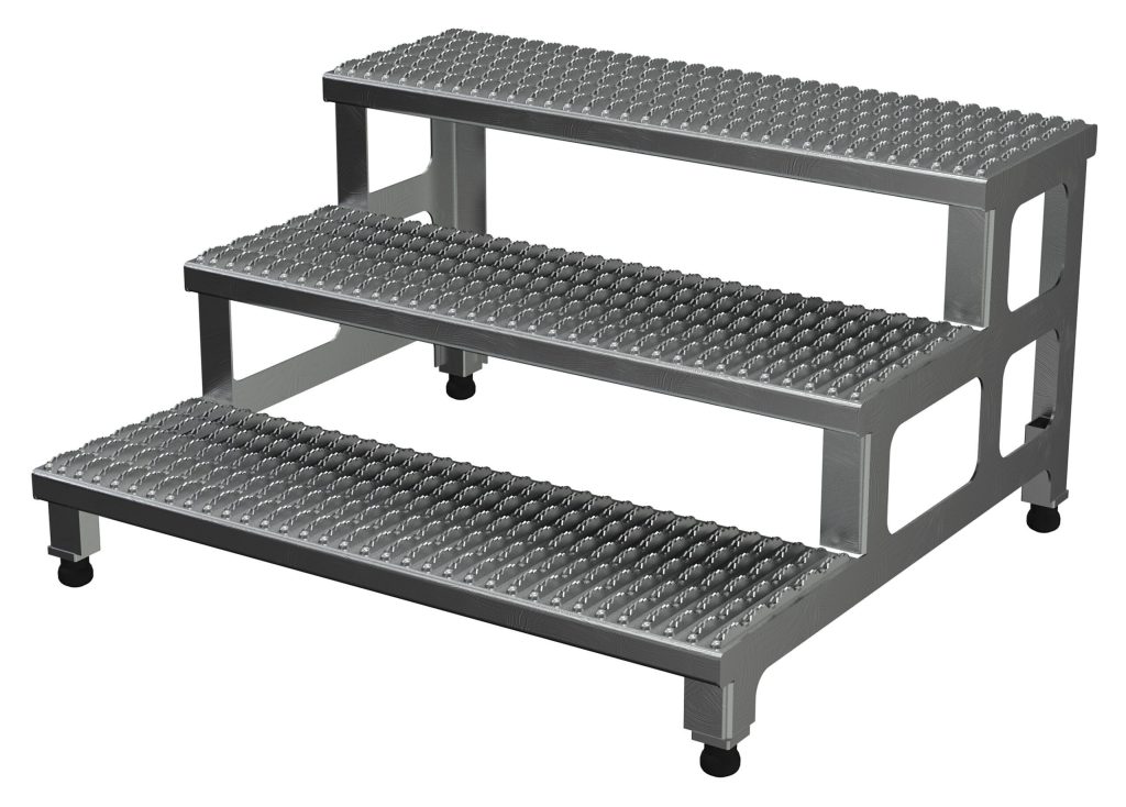 Adj Alum Step Mate Stand 3 Step