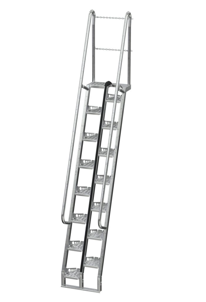 Alternate Tread Stair 68 Degree