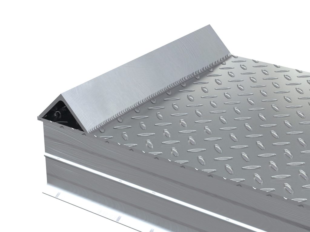 Alum Tread Whl Riser W/ Roll Of Guard