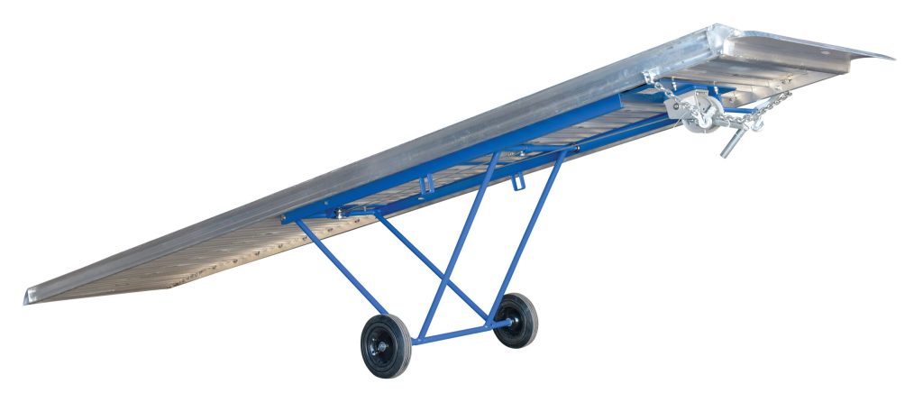 Alum Walk Ramp Wheels Overlap