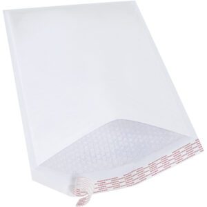 White Self-Seal Bubble Mailers (25 Pack)