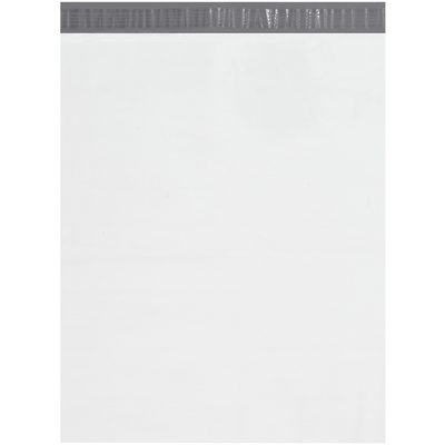 B877.jpg The MH-USA 19 x 24 Poly Mailers (125/Case) have a simple white design with a gray adhesive strip on top, providing secure closure for your shipments.
