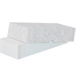 The MH-USA 10 x 3 1/2 x 2 Stationery Set-Up Carton, available in cases of 100, features a white, rectangular design with a smooth box and subtly textured lid. When the lid is slightly open, the plain interior is perfect for versatile packaging needs.