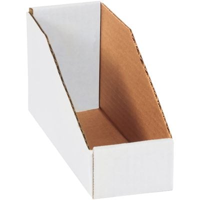 White Bin Boxes (50/Bundle)