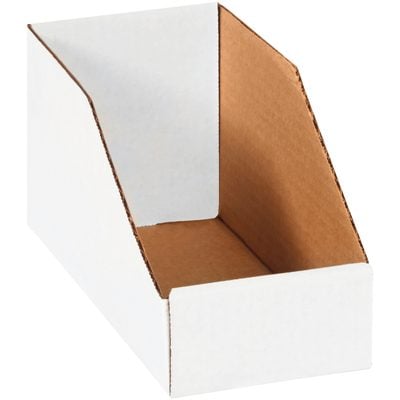 White Bin Boxes (50/Bundle)