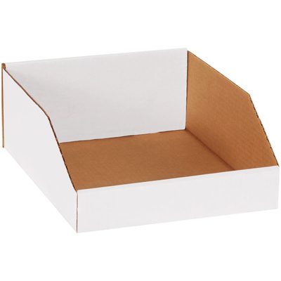 White Bin Boxes (25/Bundle)