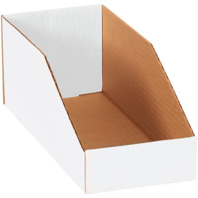 White Bin Boxes (50/Bundle)