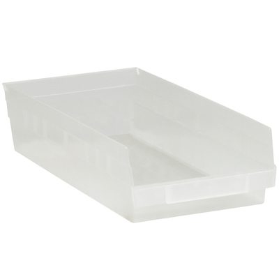 Clear Plastic Shelf Bin Boxes
