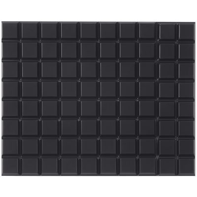 3M™ Bumpon™ Black Square Protective Tape -1/2 x 1/8" (3,000/Case)
