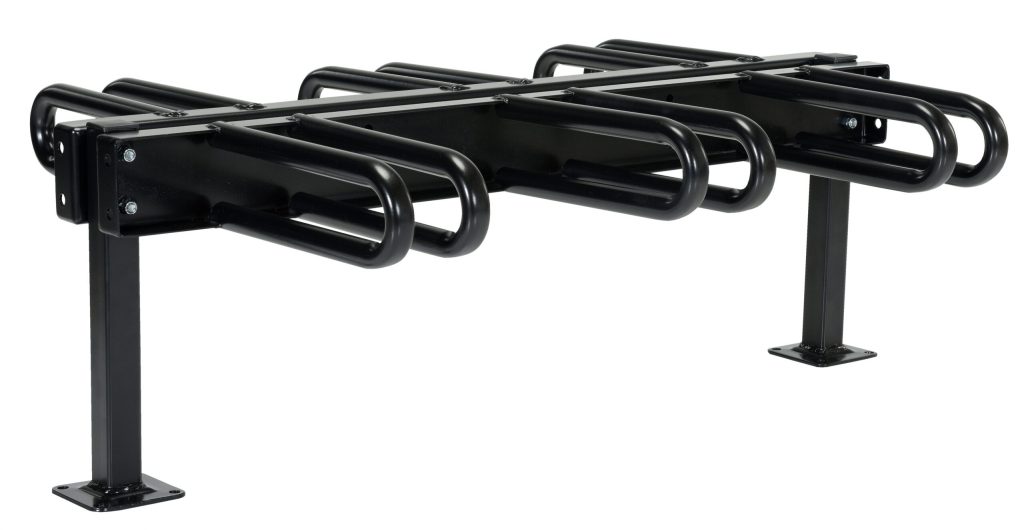 Black Bicycle Rack 27.25 X 42 X 14.56