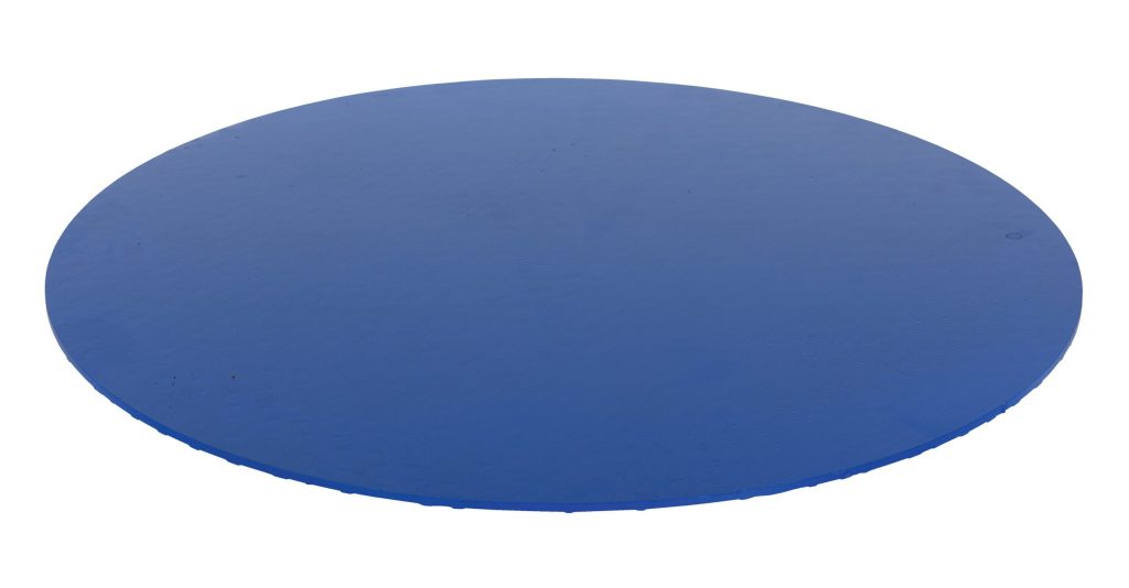 Round Carousel Smooth Plate