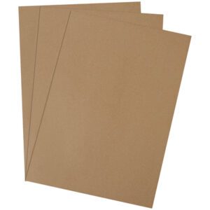 Three MH-USA 23 x 35 Chipboard Pads (111 Pads/Case) are fanned out, slightly overlapping, against a white background.