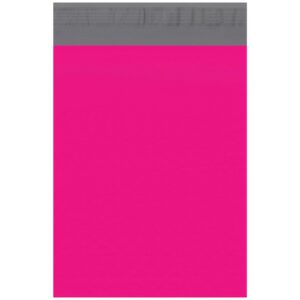 The vibrant pink notepad cover, similar to the MH-USA 10 x 13 Pink Poly Mailers (100/Case), has a sleek gray binding at the top.