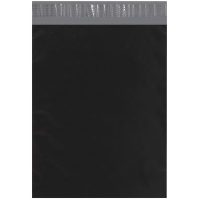 MH-USA 12 x 15 1/2" Black Poly Mailers (100/Case)