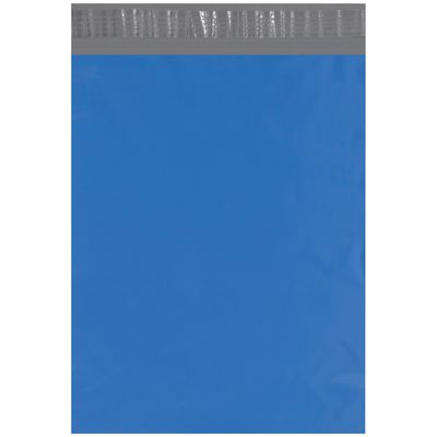 MH-USA 12 x 15 1/2" Blue Poly Mailers (100/Case)
