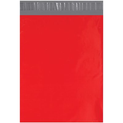 MH-USA 12 x 15 1/2" Red Poly Mailers (100/Case)