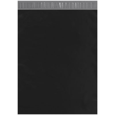 MH-USA 14 1/2 x 19" Black Poly Mailers (100/Case)