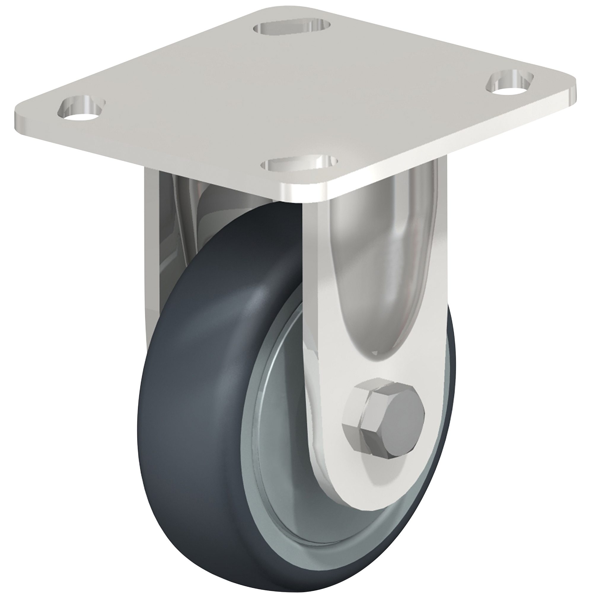 Vestil 4X1-1/4 Poly, Rigid - VL-CST-A-SS-4X1TPE-R