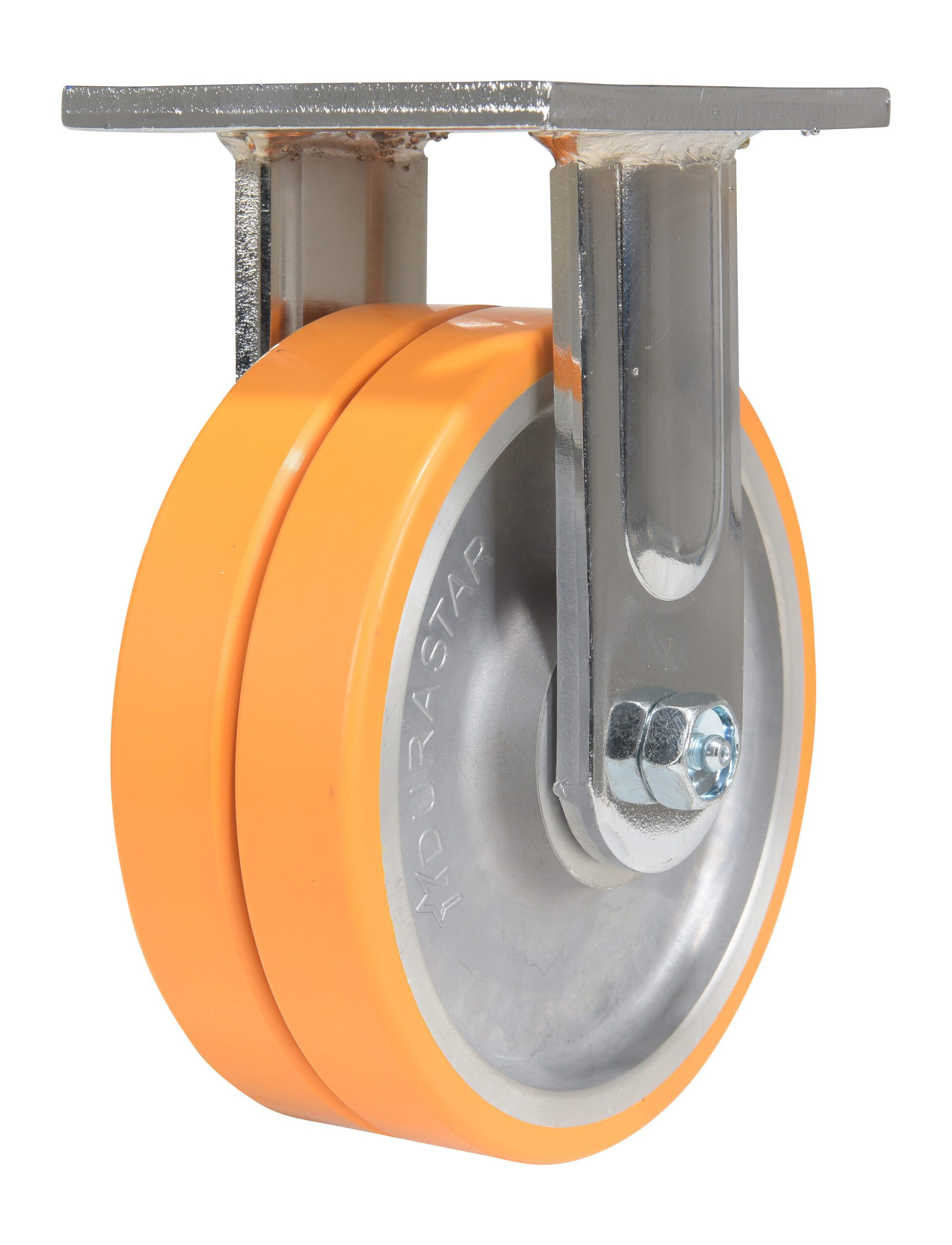 6X2 Polyurethane Sirius Dual Rigid Caster