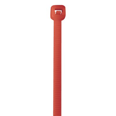 Fluorescent Red Cable Ties (1000/Case)