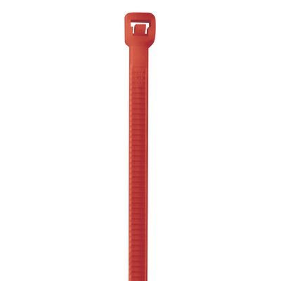 CT433K.jpg The MH-USA 5 1/2 fluorescent red cable ties hold up to 40 lbs, feature a rectangular head and serrated tail, and are ideal for securing cables and wires. They come in cases of 1000.