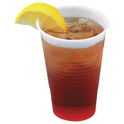 CUP5P.jpg An MH-USA Translucent Cold Cup - 5 oz. (2500/Case), elegantly filled with iced tea and adorned with a lemon wedge on the rim, makes a perfect refreshment.