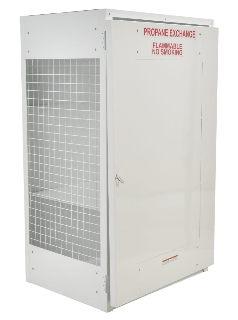 Cylinder Cabinet-Solid Door 18 Capacity