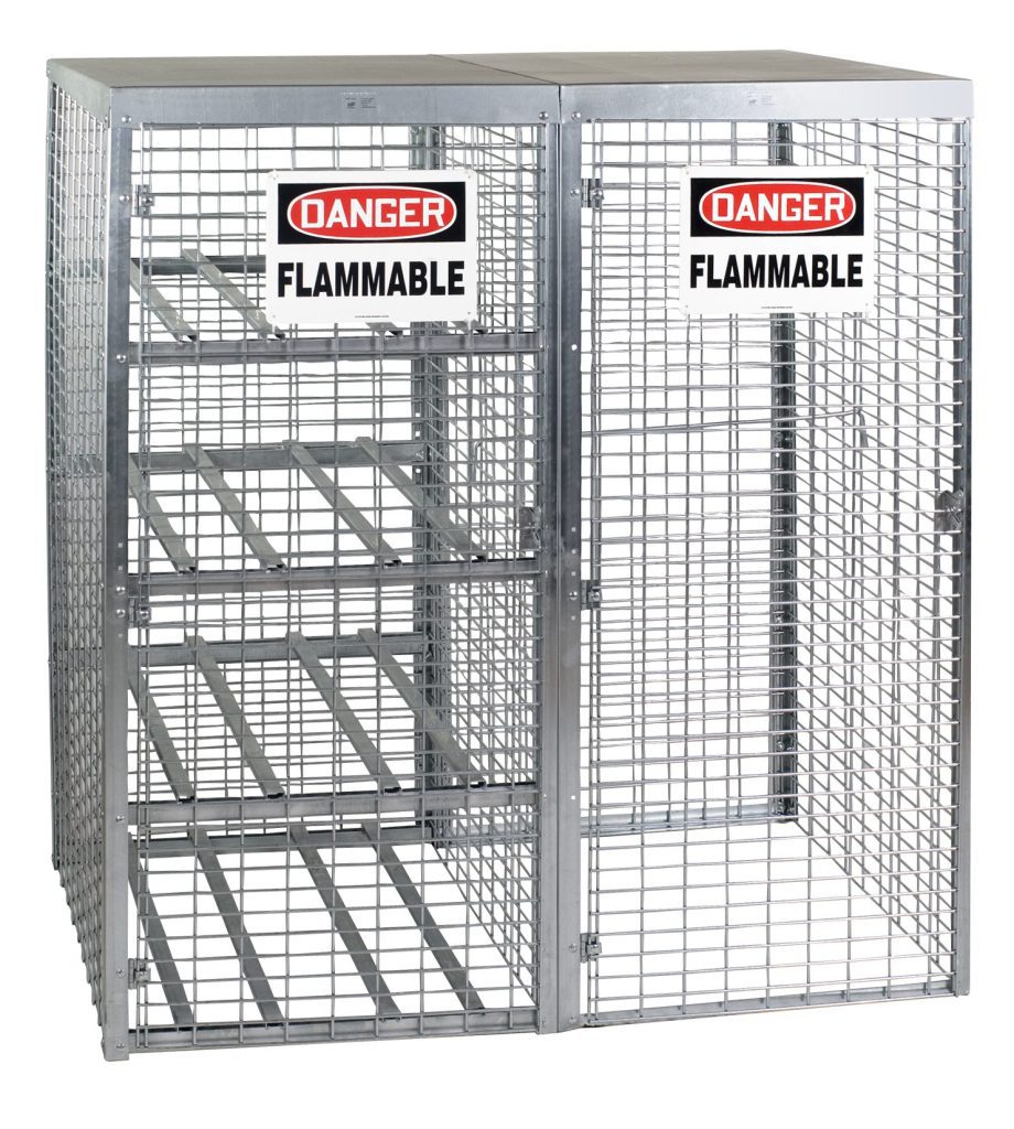 Vestil Cylinder Storage-Horizonal/Vertical Galv