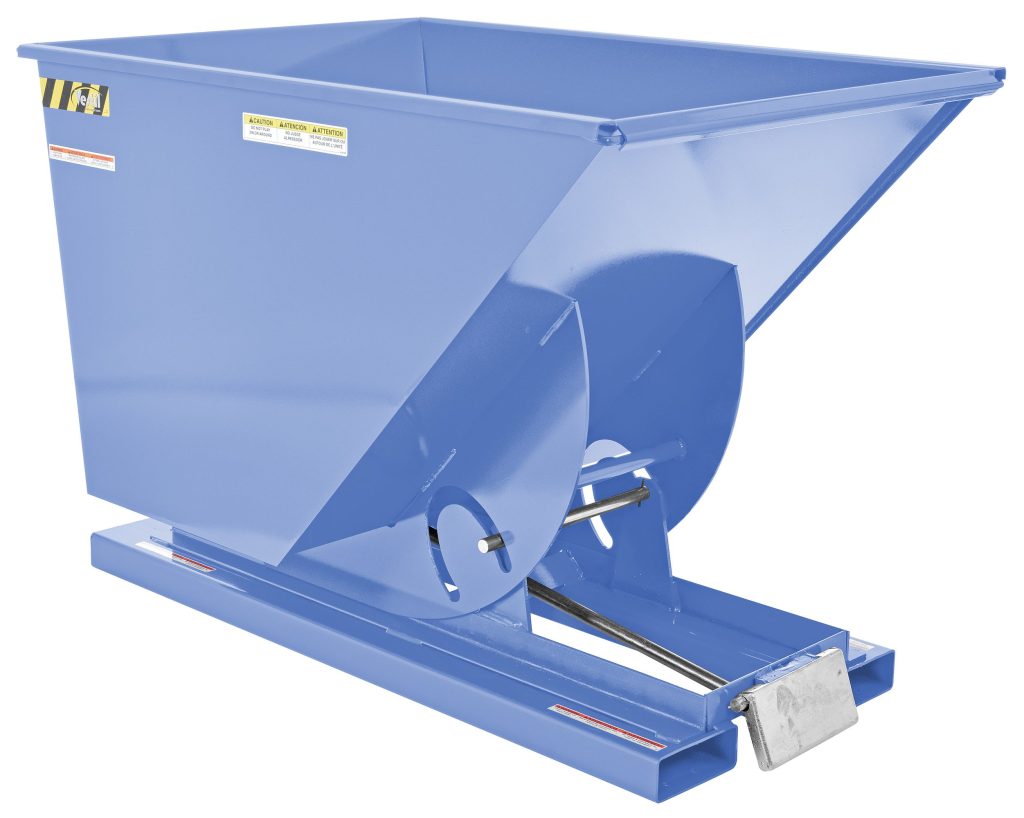 Self-Dump Hopper Hd 1 Cu Yd 6K Sky Blue