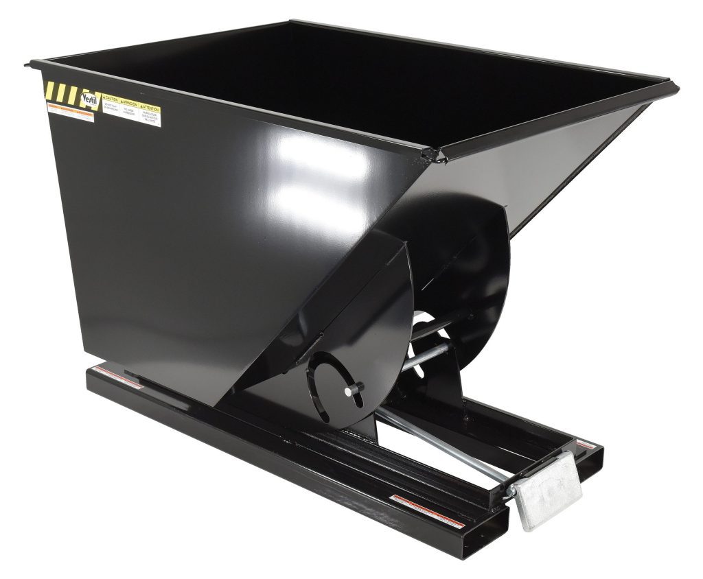 Self-Dump Hopper Ld 1 Cu Yd 2K Blk Hi/Gloss