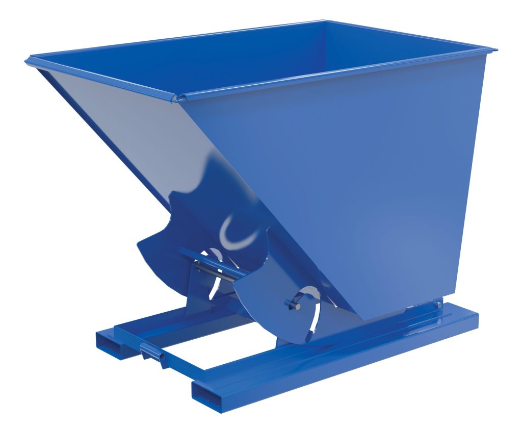Hopper W/O Bump & Dump Hd 1.5 Cu 6K Blue