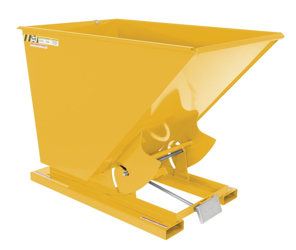 Self-Dump Hopper Hd 1.5 Cu Yd 6K Yellow