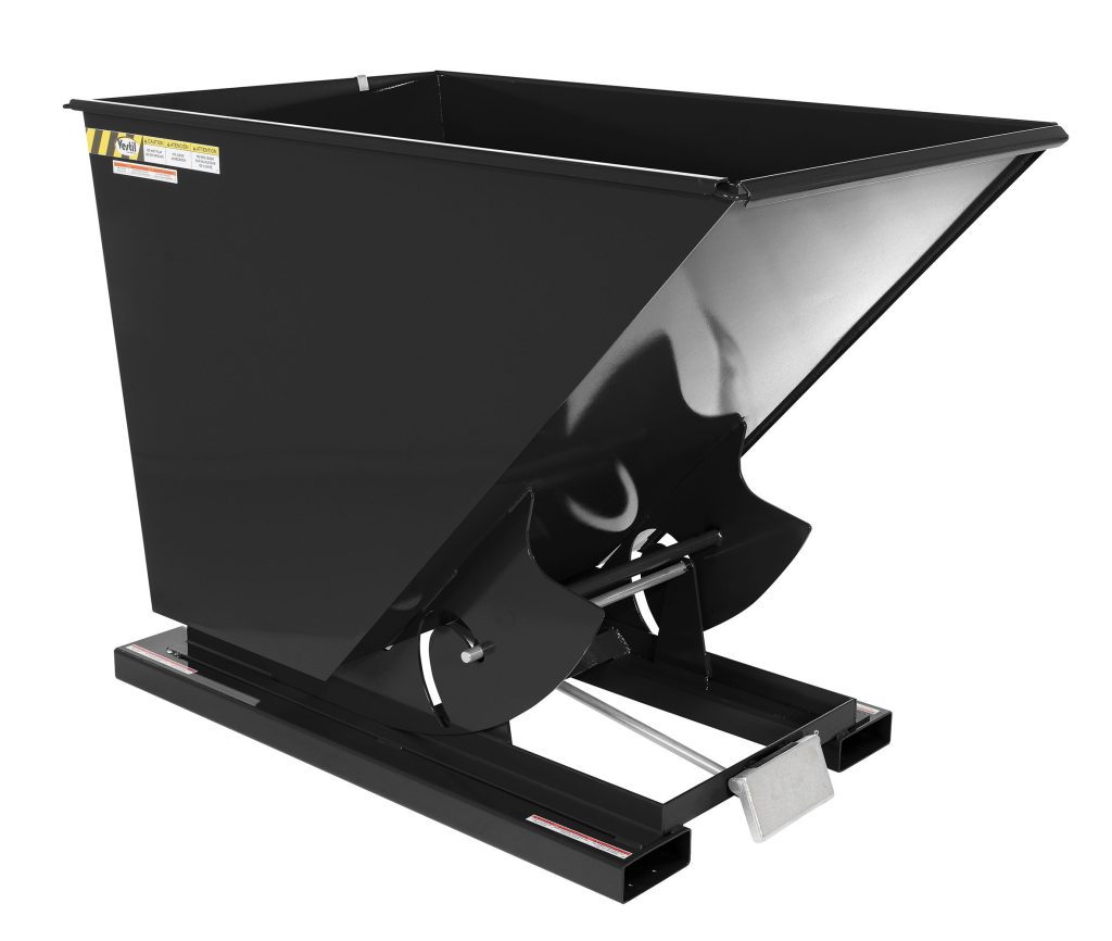 Self-Dump Hopper Ld 1.5 Cu Yd 2K Blk Hi/Gloss