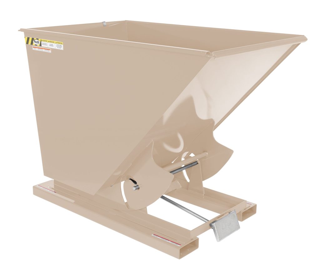 Self-Dump Hopper Ld 1.5 Cu Yd 2K Sandbeige