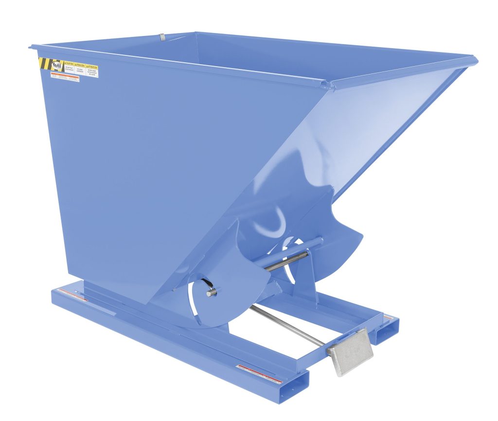 Self-Dump Hopper Md 1.5 Cu Yd 4K Sky Blue