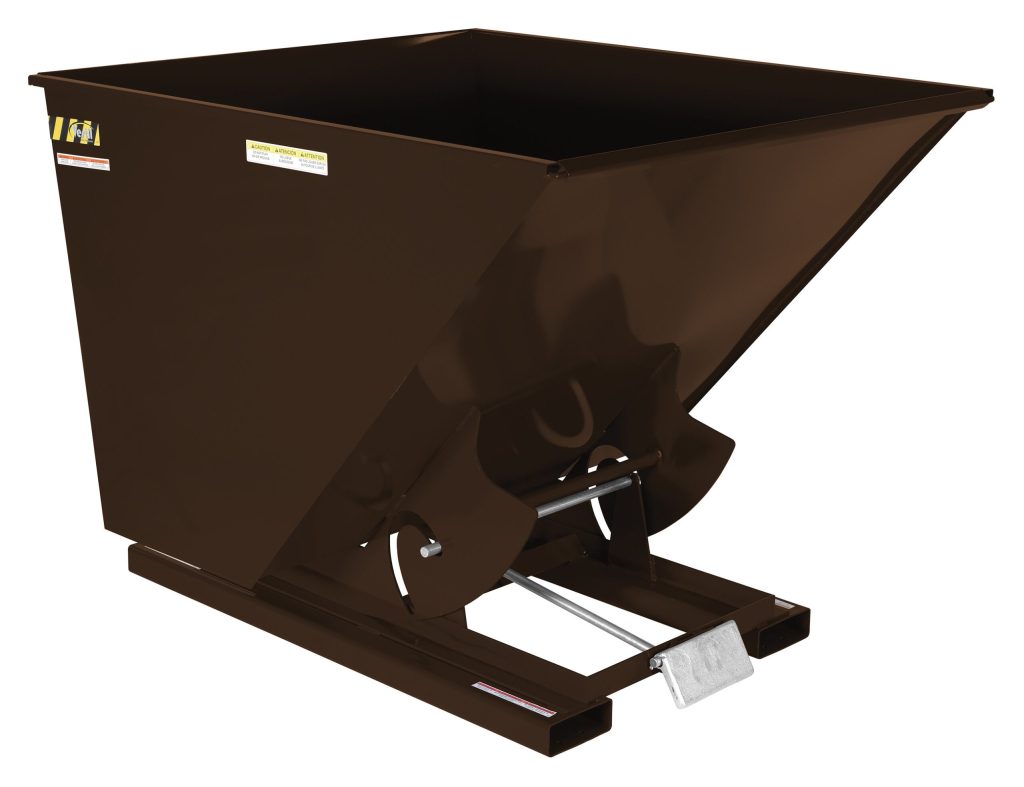 Self-Dump Hopper Ld 2 Cu Yd 2K Earth Brown