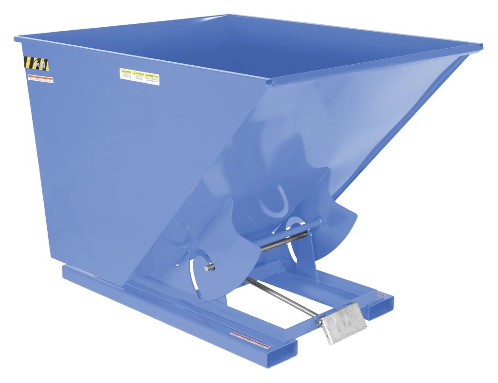 Self-Dump Hopper Md 2 Cu Yd 4K Sky Blue