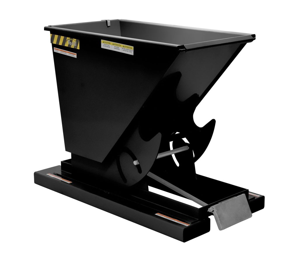 Self-Dump Hopper Hd .25 Cu Yd 6K Blk Hi/Gloss