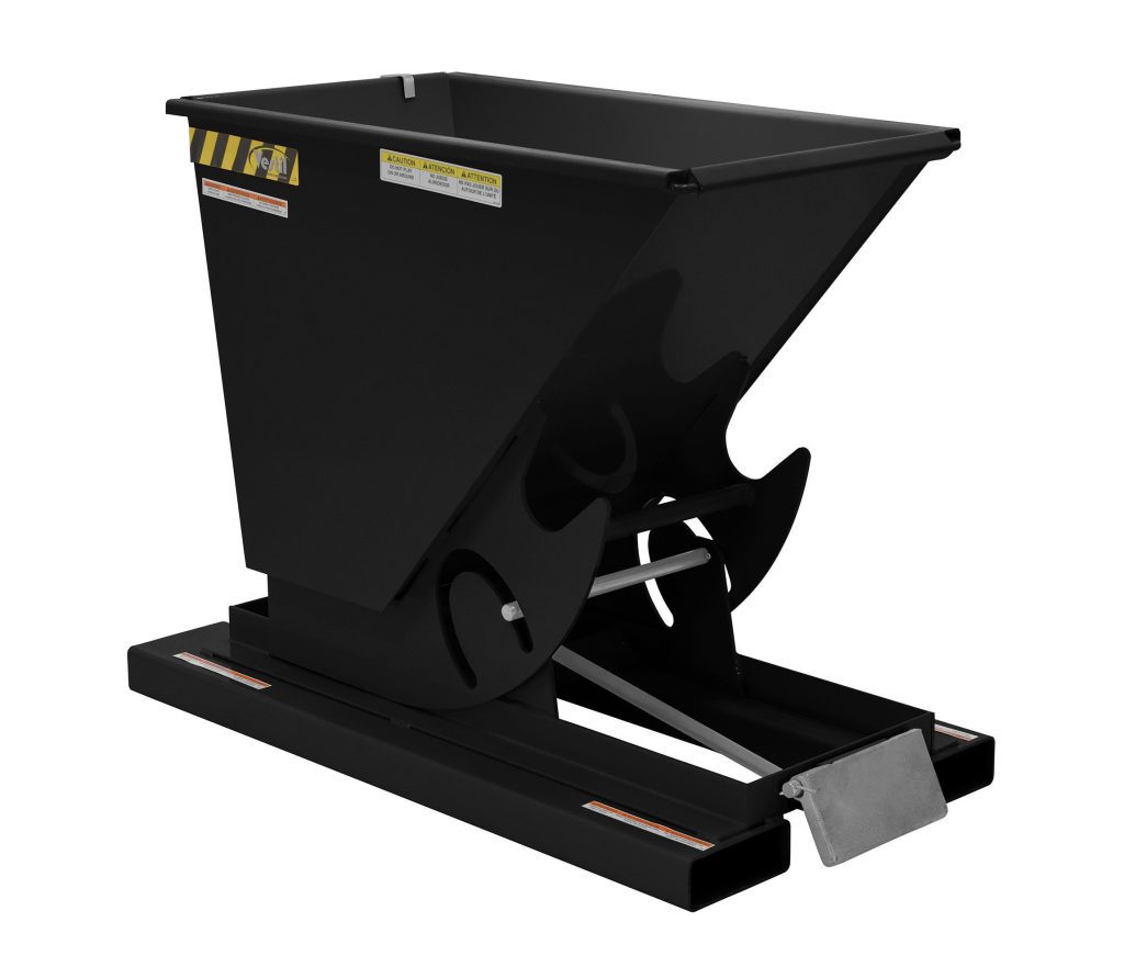 Self-Dump Hopper Hd .25 Cu Yd 6K Blk Semi/Gloss