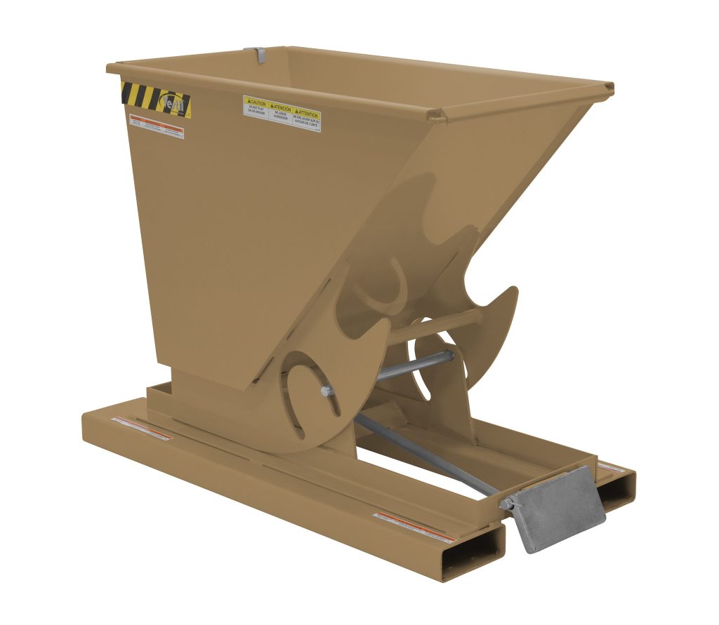 Self-Dump Hopper Hd .25 Cu Yd 6K Khaki Tan