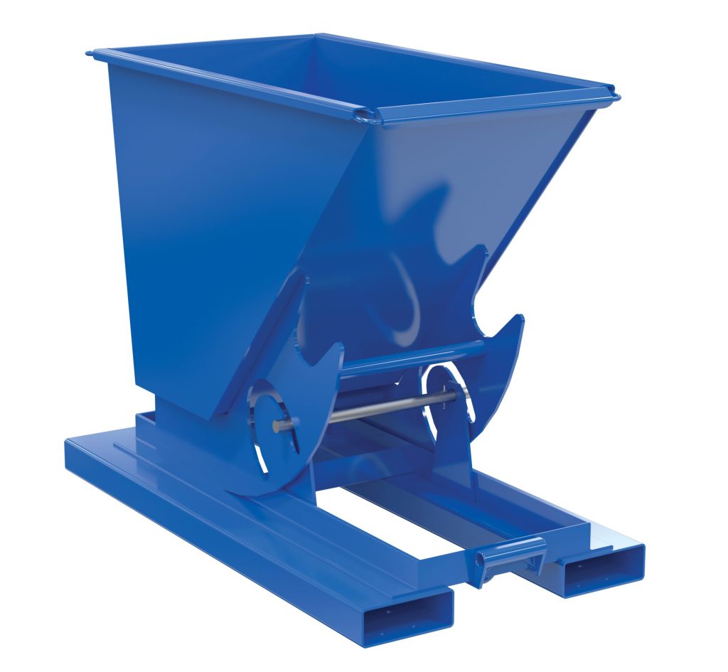 Hopper W/O Bump&Dump Hd .25Cu Yd 6K Blue