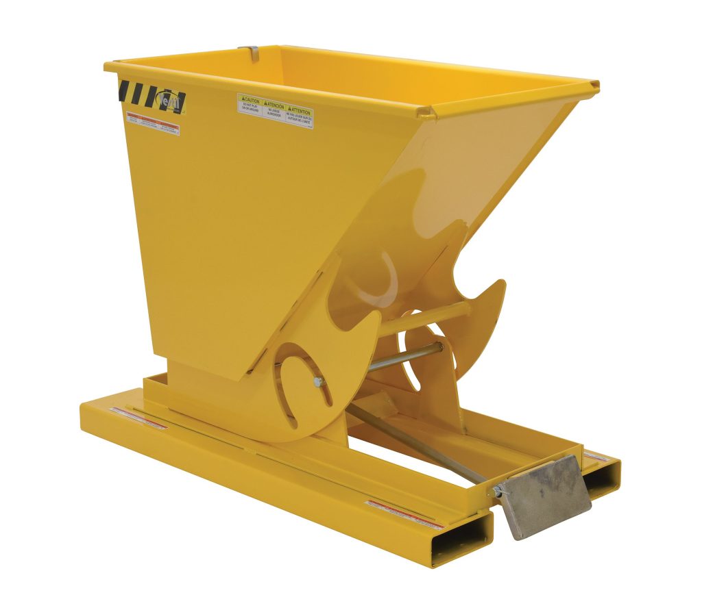 Self-Dump Hopper Hd .25 Cu Yd 6K Yellow