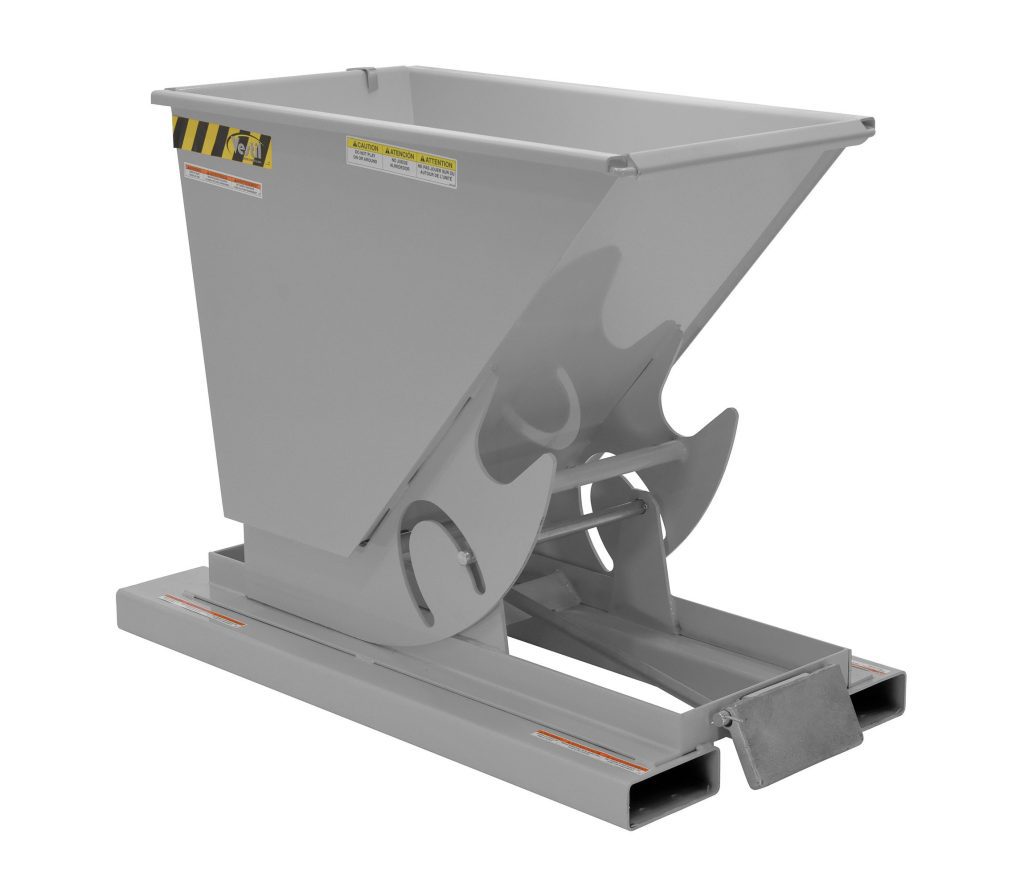 Self-Dump Hopper Md .25 Cu Yd 4K Machine Gray