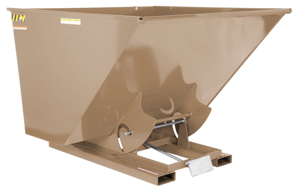 Self-Dump Hopper Hd 2.5 Cu Yd 6K Khaki Tan