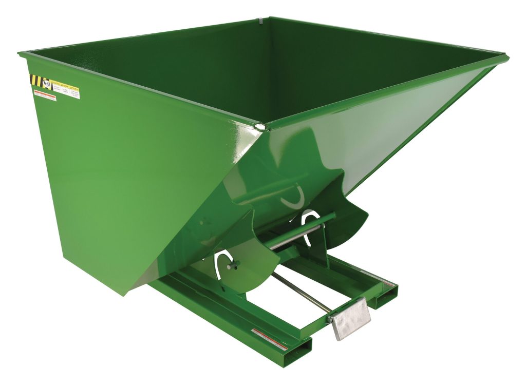 Self-Dump Hopper Ld 2.5 Cu Yd 2K Green