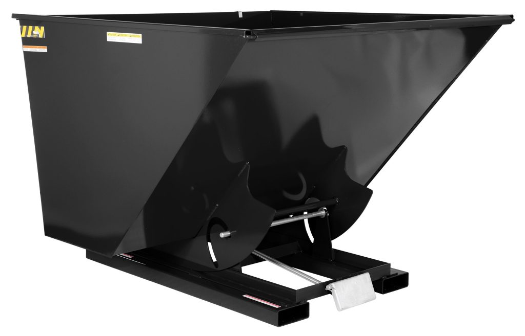 Self-Dump Hopper Md 2.5 Cu Yd 4K Blk Hi/Gloss